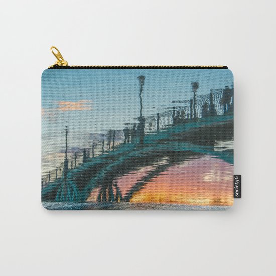the reflection of the pedestrian bridge Carry-All Pouch