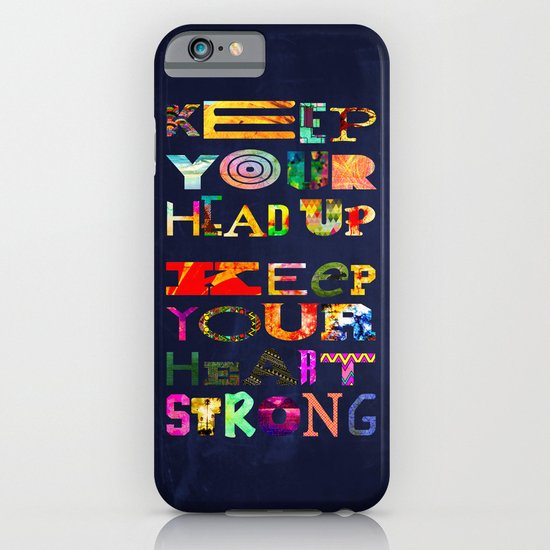 Keep your head up iPhone & iPod Case
