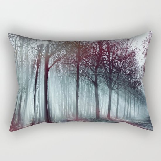 Mysterious Forest Rectangular Pillow