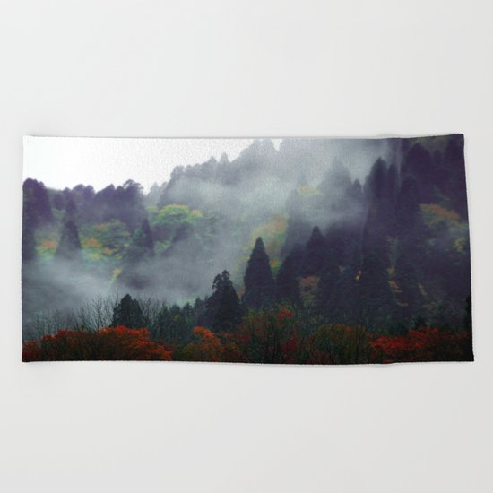 Forest Vibes Beach Towel