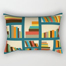 library Rectangular Pillow