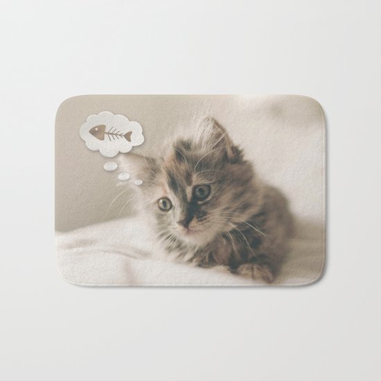Dreaming Cat Bath Mat