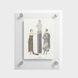Eros. Robe Et Manteau Pour Le Soir, De Worth Floating Acrylic Print
