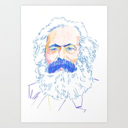 Marx Art Print