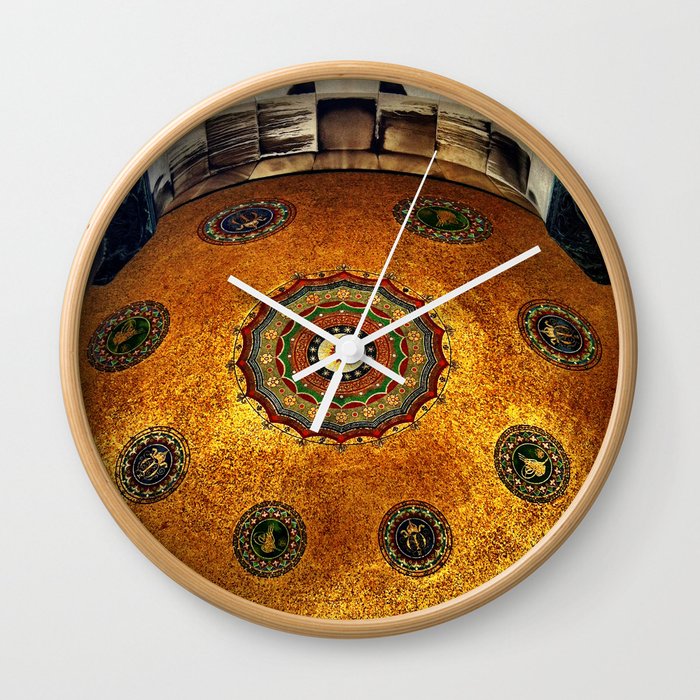 Gold Dome Wall Clock