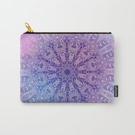 big paisley mandala in light purple Carry-All Pouch