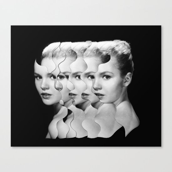 A wisp of a smile (2015) Canvas Print