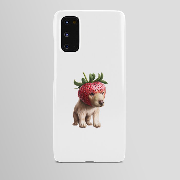 Strawberry Hound Android Case