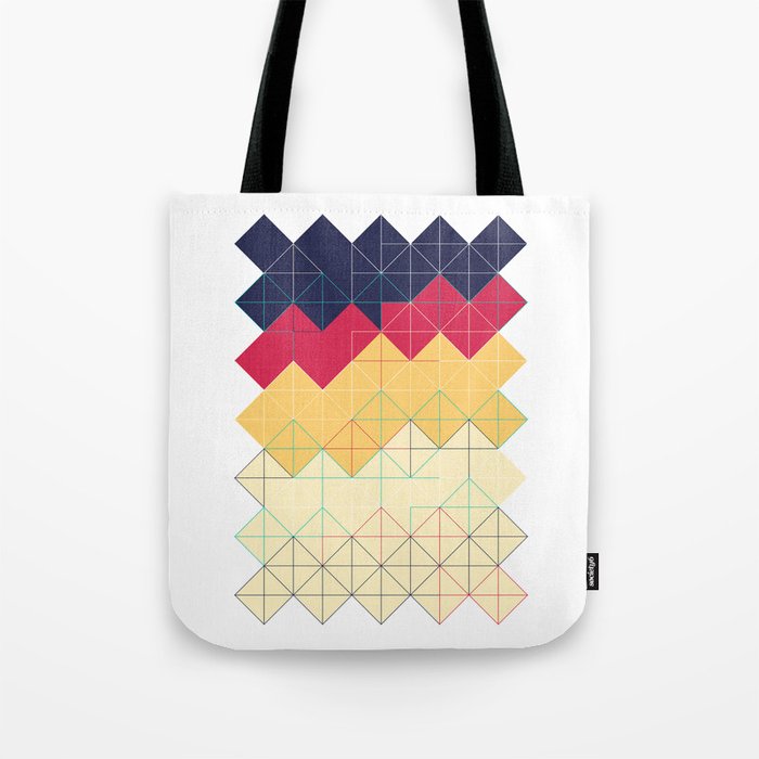 Created with code! - Geometric Art - Digital Download Tote Bag