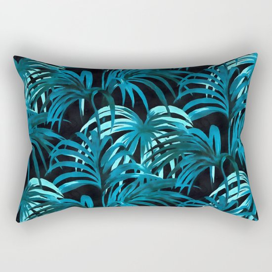 Palm leaves II Rectangular Pillow