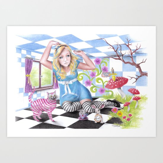 Alice | ENDOvisible Art Print