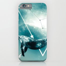 The Whale - Blu iPhone Case