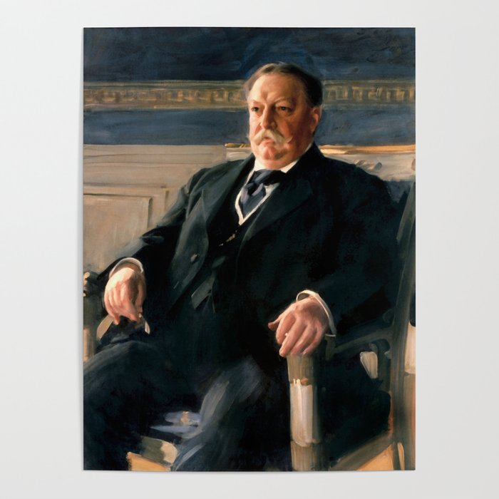 President William Howard Taft Painting - Anders Zorn Poster
