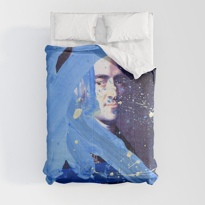 Blue Explosion Comforter