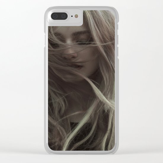Sad wind Clear iPhone Case