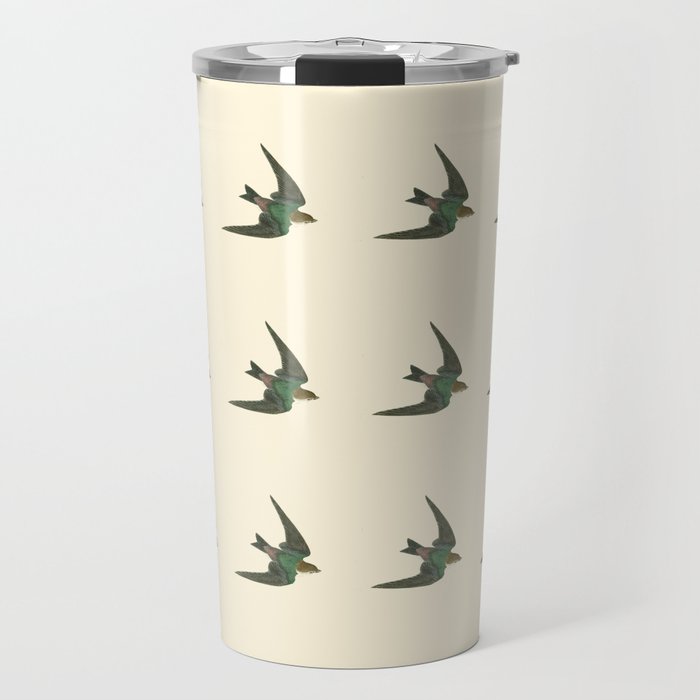  Audubon - Bird of america - violet green swallow 2 Travel Mug