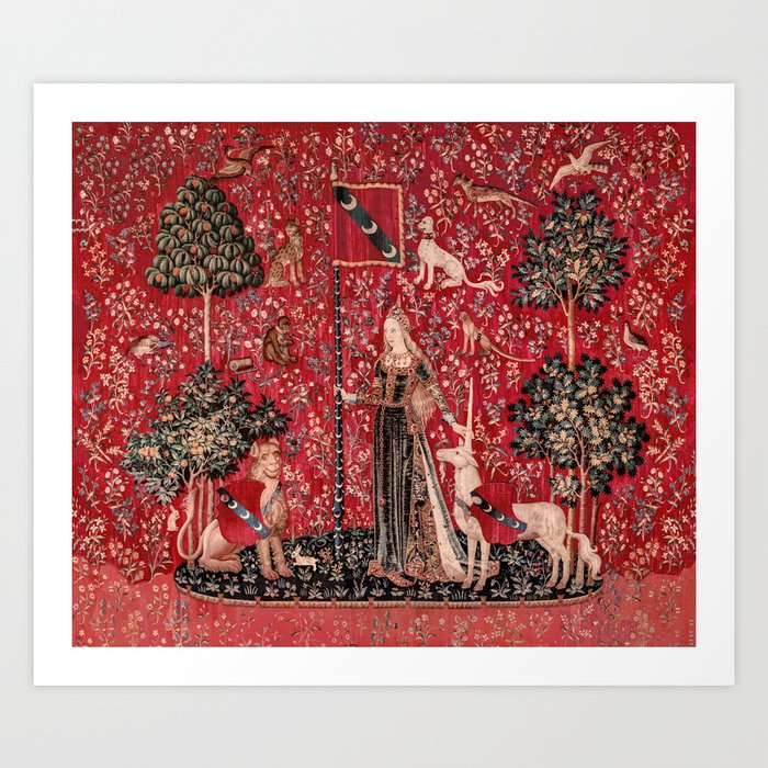 The lady and store the unicorn print