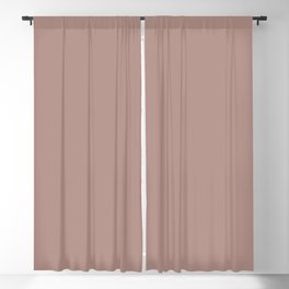 Hollow Brown Blackout Curtain