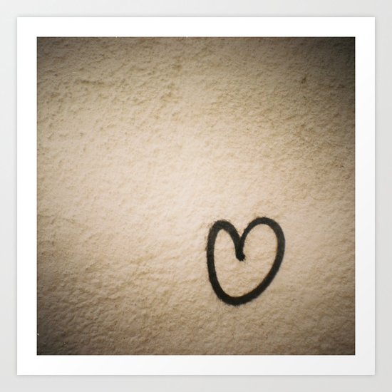 loving you Art Print