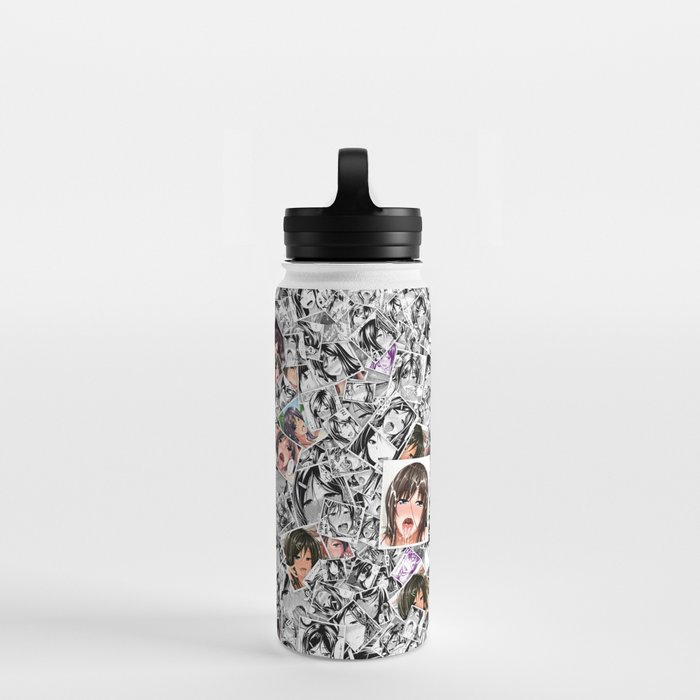 Fella Pure ahegao Water Bottle by dima_v