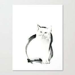 The Cat Canvas Print