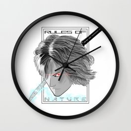 Rules Of Nature Wall Clock