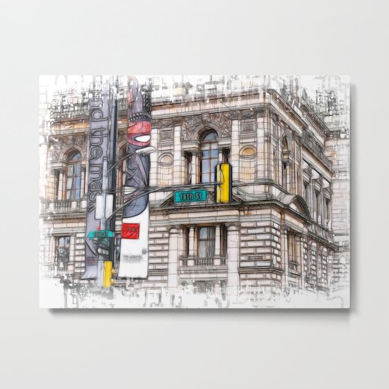 World War Z Street Location Metal Print
