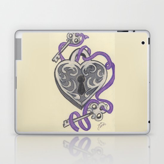 Love Lock Down Laptop & iPad Skin