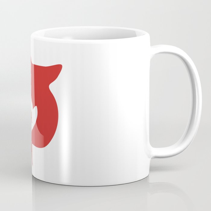 UFF DA fish red Coffee Mug