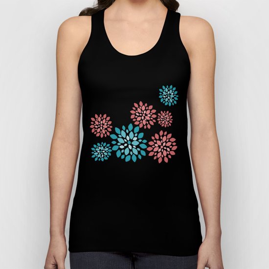 Flower Flurries Unisex Tank Top