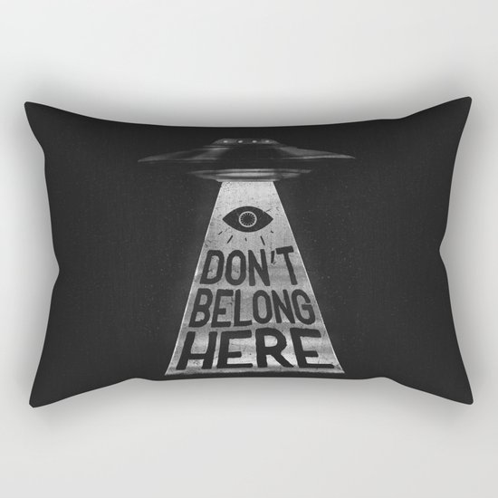 Because I'm a Creep Rectangular Pillow