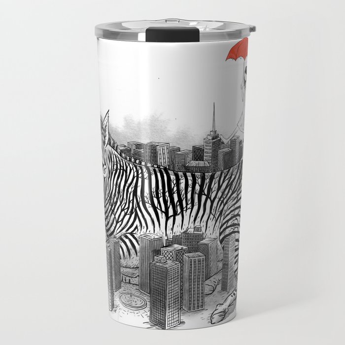 Crossing Zebra Travel Mug