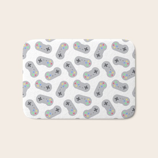 Games Are Life Bath Mat