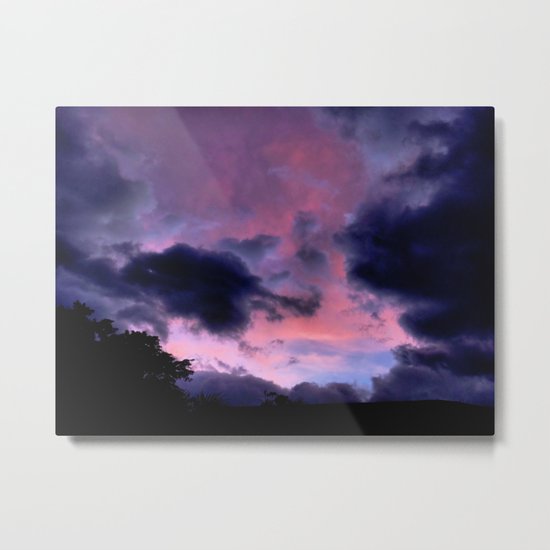 Cloud Invasion Metal Print