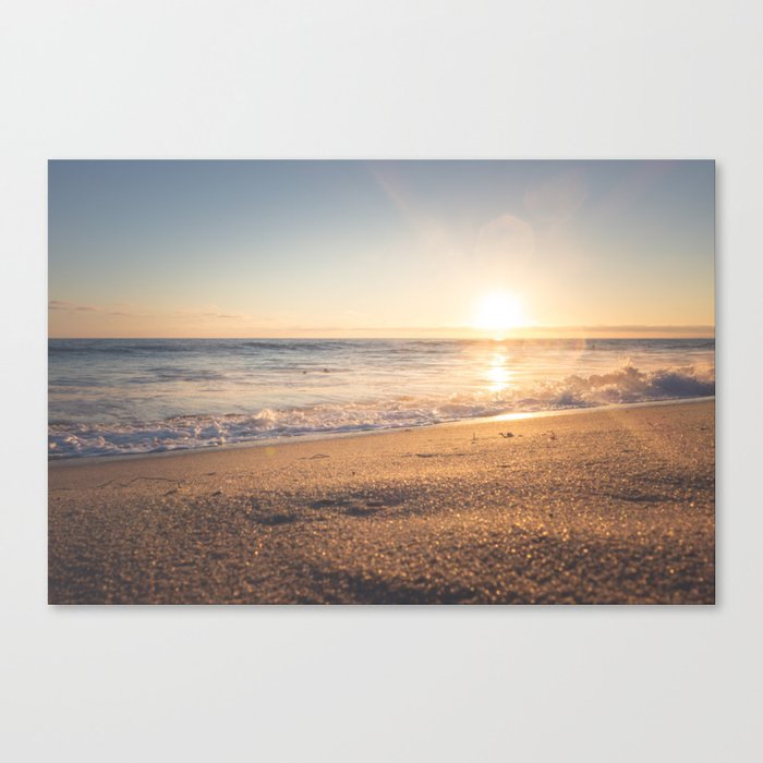 Sunspot in the Sand Canvas Print