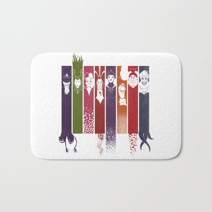 Disney Villains Bath Mat By Metaa Society6