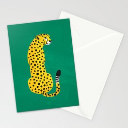 The Stare: Golden Cheetah Edition Stationery Card