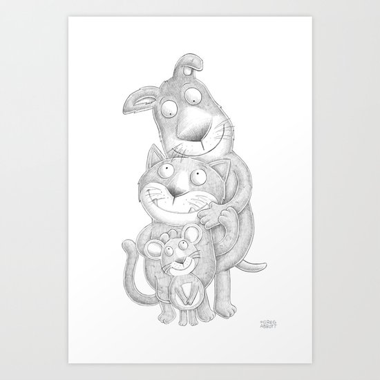 Home Life Art Print