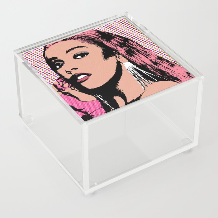 Doja Cat style pop art Acrylic Box