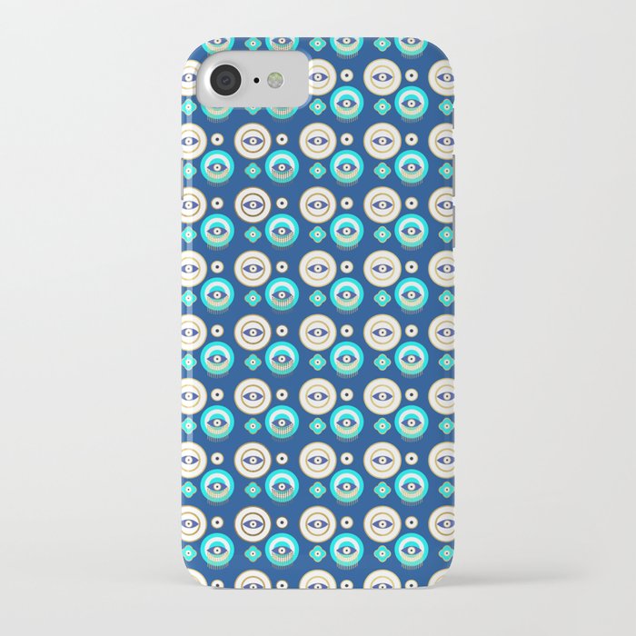 Mati Evil eye protection pattern iPhone Case