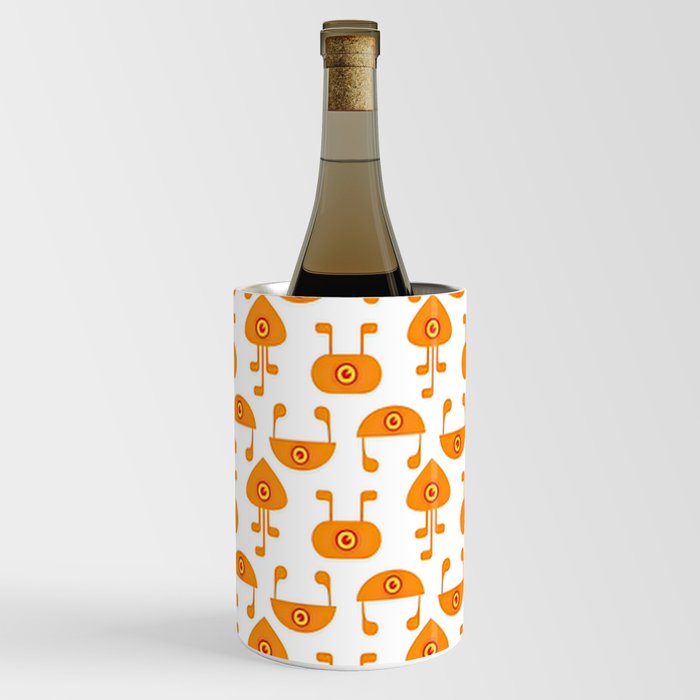 Orange Aliens Wine Chiller