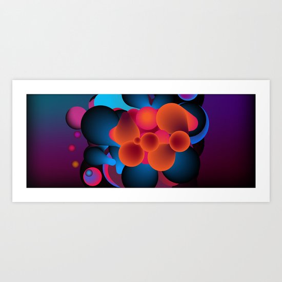 Circles Art Print