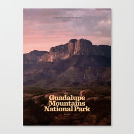 Guadalupe Mountains National Park Canvas Print