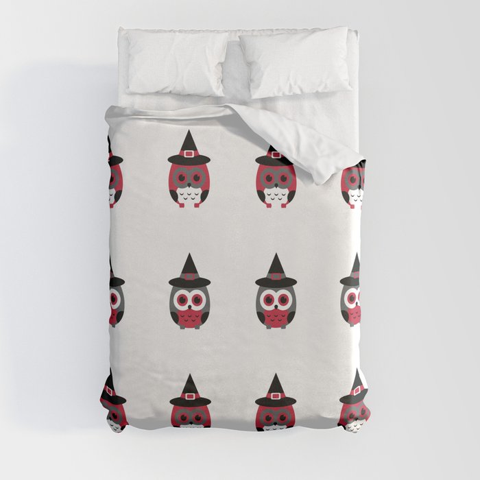 Halloween Seamless Pattern Duvet Cover