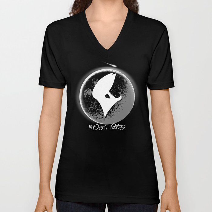 Moon Rats! T-shirts, hoodies and vests from outer space V Neck T Shirt