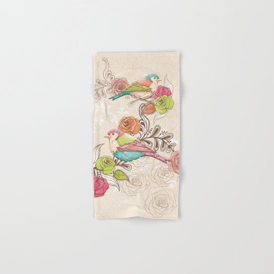 Country Garden Hand & Bath Towel