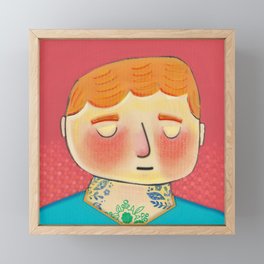 Ginger Framed Mini Art Print