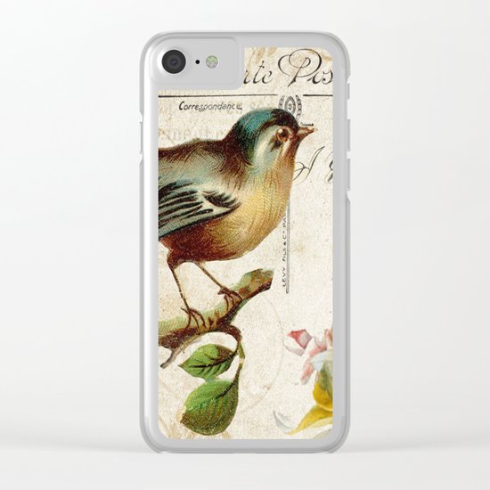 Sweet bird #2 Clear iPhone Case