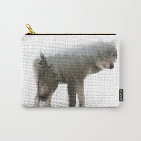Winter Wolf Carry-All Pouch