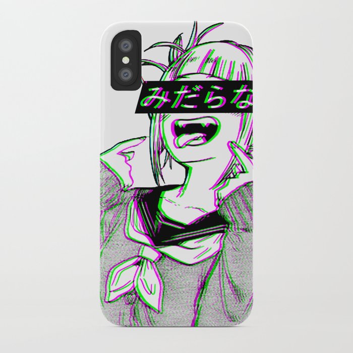 Lewd Sad Japanese Anime Aesthetic Iphone Case By Poser Boy Society6
